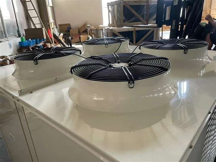 U-Type Air Cooled Condenser With 4 Top Discharge Fans | Heavy-Duty Cooling For Industrial Refrigeration suppliers